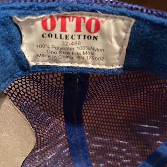 New Vintage Pepsi Cola Otto Mesh Adjustable SnapBack Logo Trucker Cap Hat OS - Picture 7 of 11